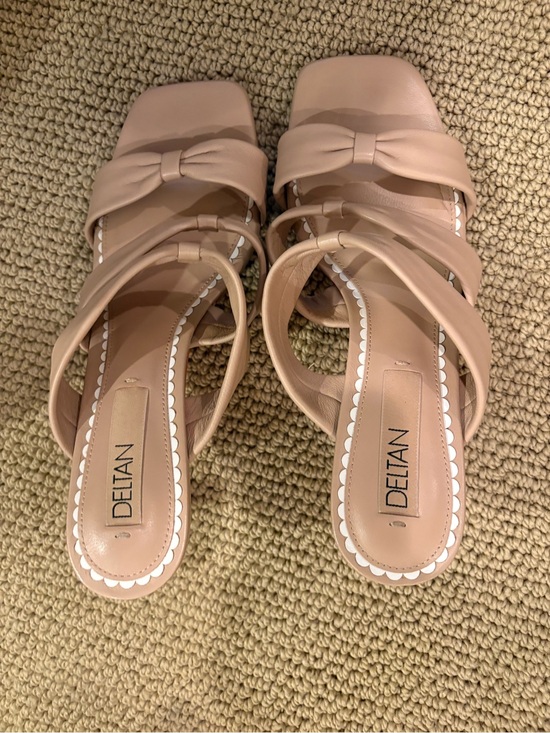 Deltan Shoes - Nude heels